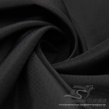 Water &amp; Wind-Resistant Anti-Static Sportswear Pele tecido de pêssego 100% pontilhada tela de poliéster Jacquard (E084FD)